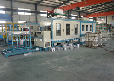 Digital Temperature Control  Disposable Food Containers Machine For Forming And Cutting